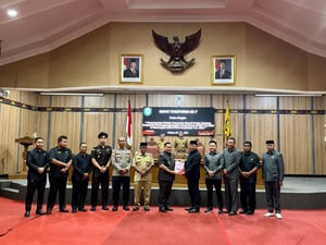 Pemkab Kotim Sampaikan Rancangan Perubahan KUA dan PPAS 2025, Pendapatan Menurun