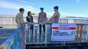 Antisipasi Lonjakan Pengunjung, Ditpolairud Jelai Tingkatkan Pengawasan Pantai Wisata