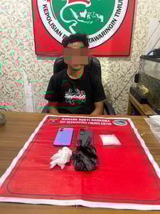 Satresnarkoba Polres Kotim Kembali Bekuk Pengedar Sabu, Amankan 43,57 Gram Barbuk
